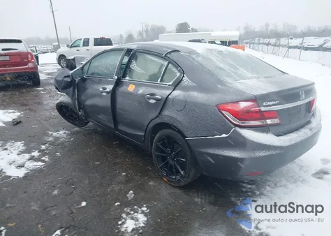 2015 Honda Civic Lx из США, поврежденный, VIN 19XFB2F55FE230409